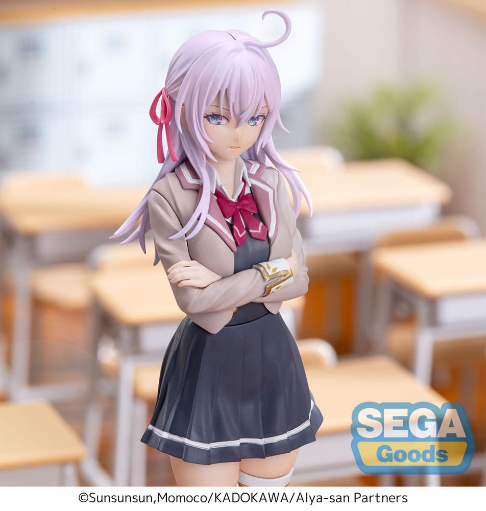 Alya Sometimes Hides Her Feelings in Russian PVC Luminasta Statue Alya Uniform Ver. 18cm